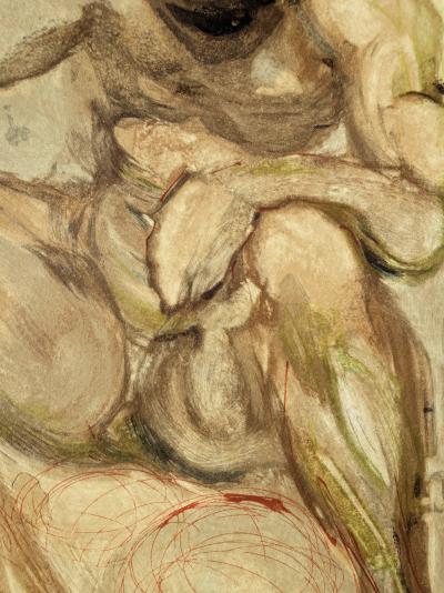 Salvador DALI : L’envie, Bois gravé original 2