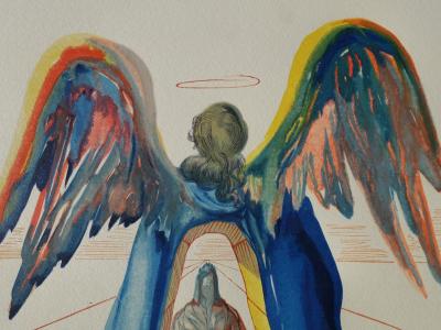 Salvador DALI : Dante purifié, Bois gravé original 2