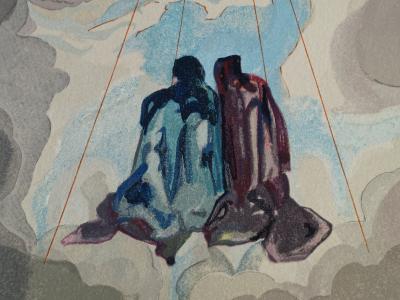 Salvador DALI : Extase de Dante, Bois gravé original 2