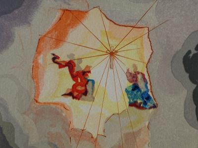 Salvador DALI : Extase de Dante, Bois gravé original 2