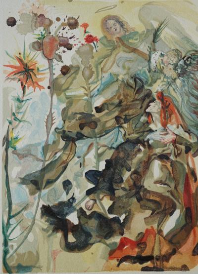 Salvador DALI : Saint Jacques de l’Espérance, Bois gravé original 2