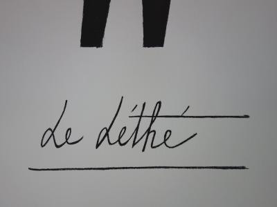 Bernard BUFFET : Le Léthé, les jarretelles, Lithographie originale 2