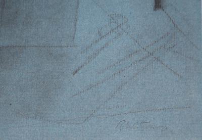 Roger de la FRESNAYE : Repos sur la jetée, Lithographie signée 2
