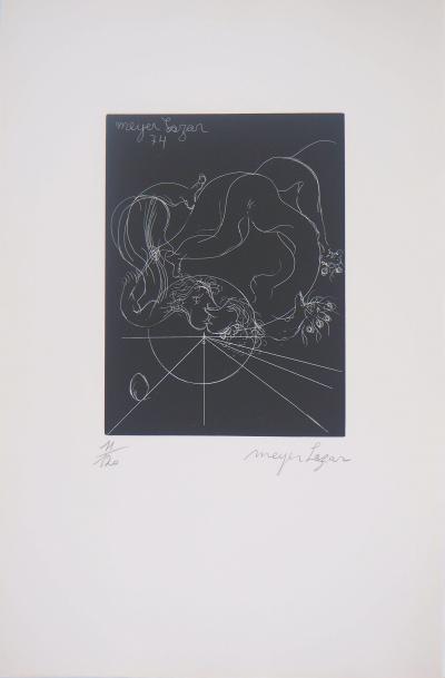 Meyer LAZAR : Toutes les dimensions de l'amour, Gravure originale signée 2