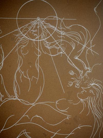 Meyer LAZAR : L'Amour comme seul horizon, Gravure originale signée 2