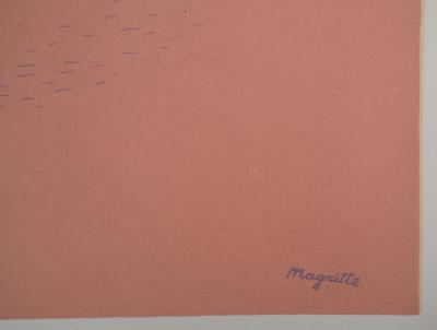 René MAGRITTE : Les bijoux indiscrets, Lithographie originale signée 2