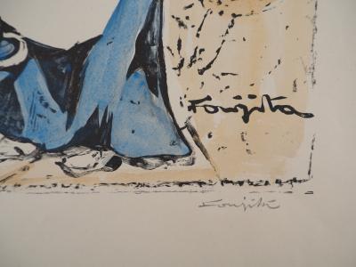 Léonard Tsuguharu FOUJITA : Petits métiers, la concierge, Gravure originale signée 2
