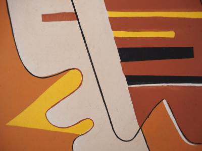 Alberto MAGNELLI : Manifeste abstrait, Lithographie et pochoir 2