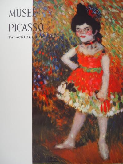 Pablo PICASSO : La danseuse naine, Affiche originale d’époque 2