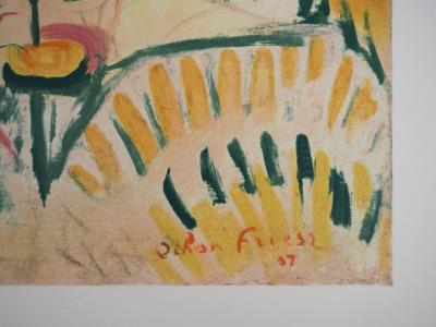 Emile-Othon FRIESZ : Paysage à la Ciotat, Lithographie signée 2