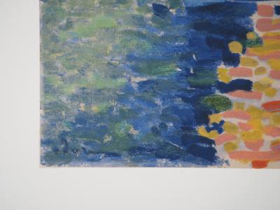 André DERAIN : Londres, La Tamise et Big Ben, Lithographie signée 2