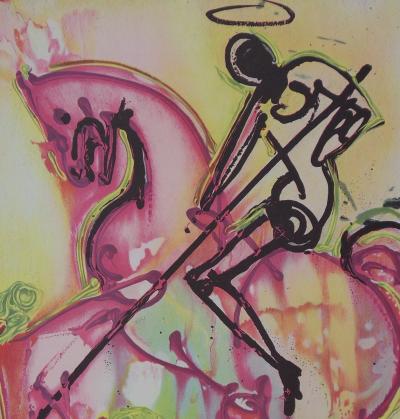 Salvador DALI: The Horses, Saint George, signed lithograph 2