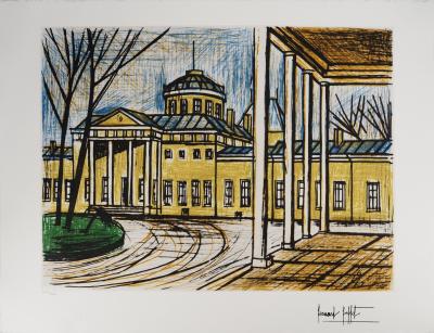 Bernard BUFFET : Saint-Pétersbourg, le Palais de Tauride, Gravure originale signée