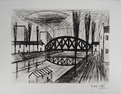 Bernard BUFFET - The Road, 1962 - Signed lithograph - Post