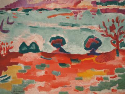 Georges BRAQUE : Marseille, Paysage à l’Estaque, Lithographie signée 2