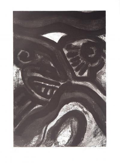 Bengt LINDSTROM : Rencontre, Gravure originale signée 2