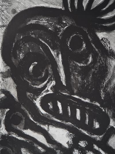 Bengt LINDSTROM : Personnages étonnés, Gravure originale signée 2