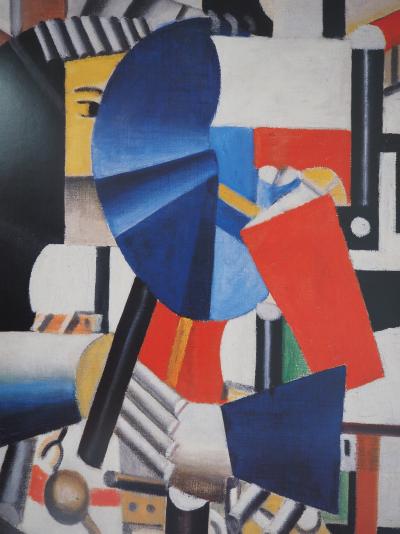 Fernand LEGER : Femme au miroir, Affiche originale d’époque 2