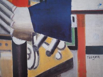 Fernand LEGER : Femme au miroir, Affiche originale d’époque 2