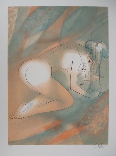 Jean-Baptiste VALADIE : Brassens, Vénus Callipyge, Lithographie originale signée 2