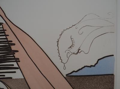 Salvador DALI : Don Quichotte, la Dulcinée, Gravure originale signée 2