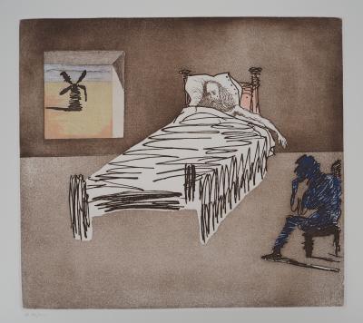 Salvador DALI : Don Quichotte, L’Héritage, Gravure originale signée 2