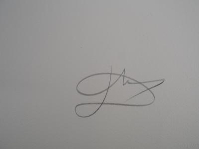 Salvador DALI : Don Quichotte, L’Héritage, Gravure originale signée 2