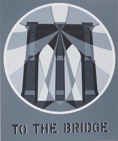 Robert INDIANA: American Dream, To The Bridge, Original screenprint 2