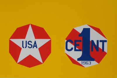 Robert INDIANA : American Dream, New Glory Penny, Sérigraphie originale 2
