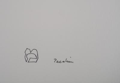 Jules PERAHIM : L’alphabet Hébreu, la bonne récolte, Lithographie originale signée 2