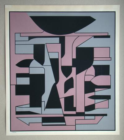 Victor VASARELY - Denfert 2, 1963 - Original screenprint numbered 2