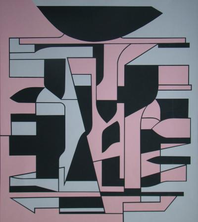 Victor VASARELY - Denfert 2, 1963 - Original screenprint numbered 2