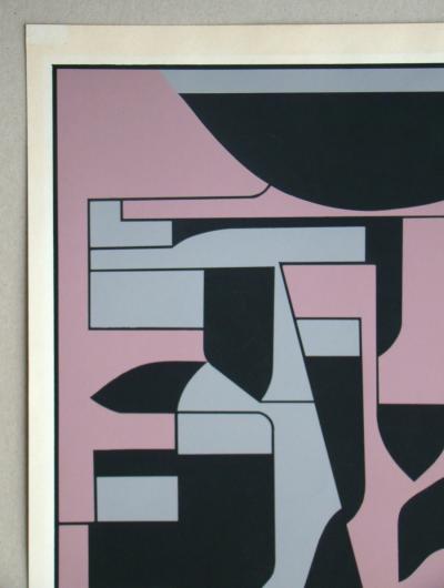 Victor VASARELY - Denfert 2, 1963 - Original screenprint numbered 2