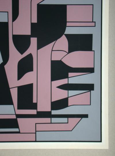 Victor VASARELY - Denfert 2, 1963 - Original screenprint numbered 2