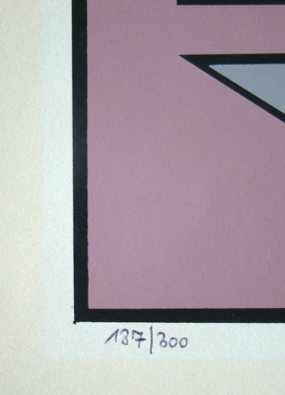 Victor VASARELY - Denfert 2, 1963 - Original screenprint numbered 2