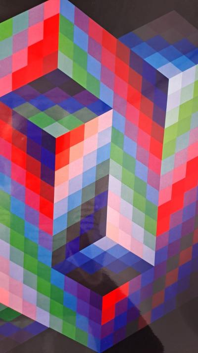 Victor VASARELY (after) - Vaar, 1970 - Heliogravure 2