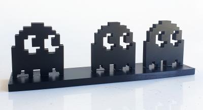 PYB - Pacman fantoms invader , 2024 - Sculpture pop street art 2