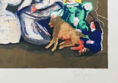 Herman BRAUN-VEGA - Hommage à Velasquez, 1975 - Eau-forte originale signée au crayon 2