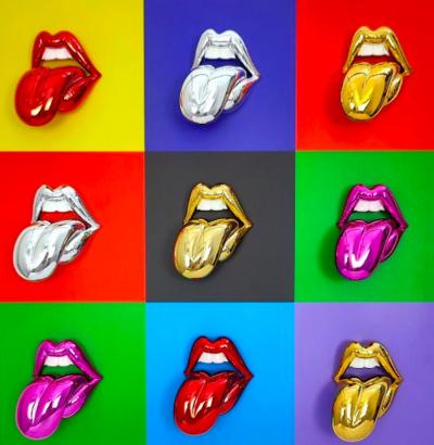 Sagrasse - Pop Lips - Résine et poudre de marbre 2