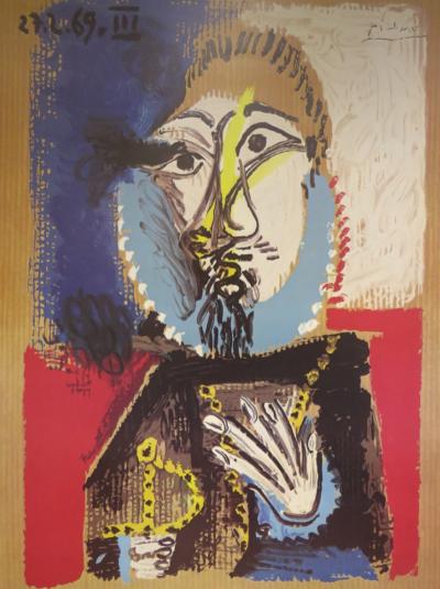 Pablo Picasso - Affiche originale d’exposition - Galerie de la colombe - 1977 2