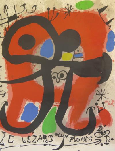 Joan MIRO - Affiche originale d’exposition - Galerie Berggruen - 1971 2