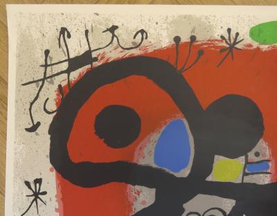 Joan MIRO - Affiche originale d’exposition - Galerie Berggruen - 1971 2