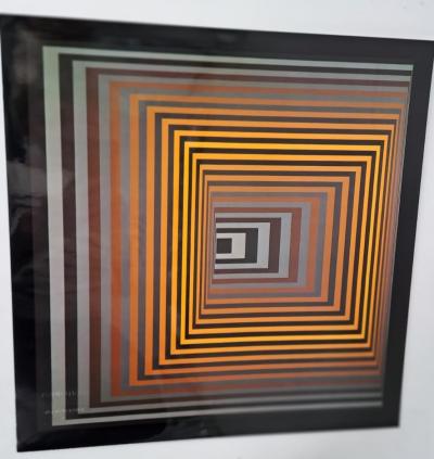 Victor VASARELY (d’après) - Vonal-Fegn, 1968 - Héliogravure 2