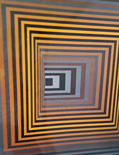 Victor VASARELY (d’après) - Vonal-Fegn, 1968 - Héliogravure 2