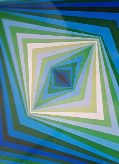 Victor VASARELY (d’après) - Rhombus, 1968 - Héliogravure 2
