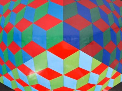 Victor VASARELY (d’après) - Hat-VI, 1971 - Héliogravure 2
