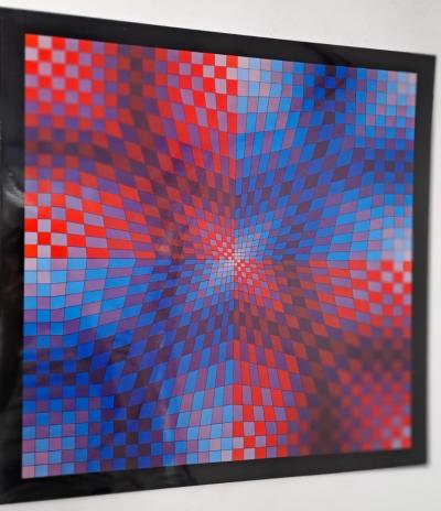 Victor VASARELY (d’après) - Pauk-Arny, 1969 - Héliogravure