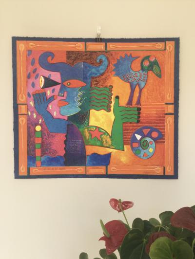 Clemens BRIEL - El rei de los mares, 1992 - Signed carborundum engraving 2