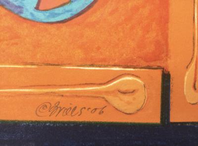 Clemens BRIEL - El rei de los mares, 1992 - Signed carborundum engraving 2