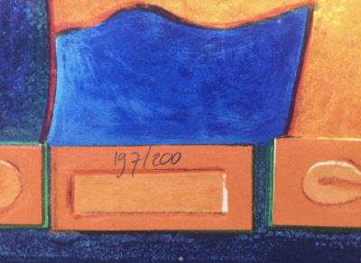 Clemens BRIEL - El rei de los mares, 1992 - Signed carborundum engraving 2